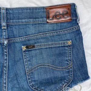 Vintage Lee denim shorts